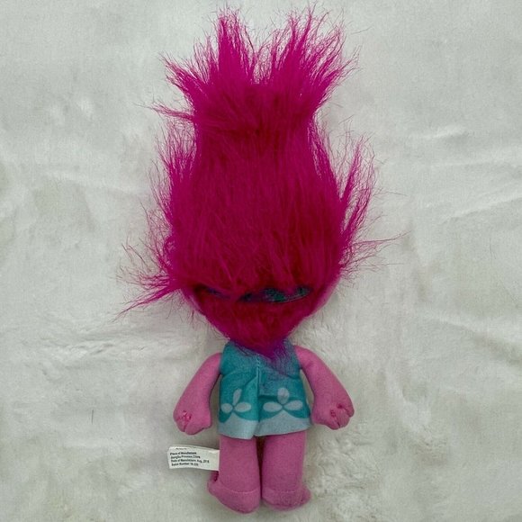 DreamWorks Trolls Movie Poppy 11" Plush Toy Factory Stuffed Pink - Picture 4 of 12